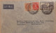 British India 1939 BOMBAY, INDIA  Airmail Cover To SWITZERLAND, KG VI 3 Stamps Nice Cancellations On Front & Back - Corréo Aéreo