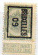Préo Typo Bruxelles 09 - Typo Precancels 1906-12 (Coat Of Arms)
