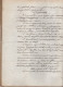 VP21.955 - LA POOTE - Acte De 1869 - Vente D'une Maison Située à CHAMPFREMONT Par Mme QUILLARD à PARIS à DEFAVRIE - Manuscrits