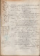 VP21.955 - LA POOTE - Acte De 1869 - Vente D'une Maison Située à CHAMPFREMONT Par Mme QUILLARD à PARIS à DEFAVRIE - Manuscrits