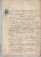 VP21.957 - Acte De 1864 - Vente D'une Maison Située à RAVIGNY Par Mr & Mme GESLAIN à VALFRAMBERT à Mr E. LECOQ - Manuscrits