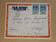 LETTRE TCHAD FORT LAMY 1936 SURCHARGE 1F25 SUR 1 F BLEU - Storia Postale