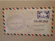 LETTRE TAHITI FRANCE LIBRE OCEANIE PAPEETE 1947 4FR VIOLET 1ERE LIAISON PAPEETE NOUMEA TRAPAS - Tahiti