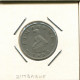 20 CENTS 1980 ZIMBABWE Pièce #AS039.F - Simbabwe