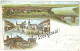 Litho Ak Stockstadt Am Main AschaffenburgGruss Aus Cellulosefabrik 1901 - Aschaffenburg