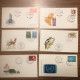 Delcampe - LOT Env. 100x  DOCUMENTS DIVERS LUXEMBOURG ENTIERS FDC CARTE MAXIMUM ESCRIME DUCHESSE CHARLOTTE UPU EUROPA VOL - Collections