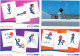 Delcampe - Lot De 140 Cartes Publicitaires (CPM) Publicité Voitures, Alcools, Perrier, Lingerie, Sports (Cyclisme) - 100 - 499 Cartoline