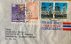 CHINA TAIWAN 1964, COVER USED TO USĂ, ELEANOR ROOSEVELT, PRES MANSION, BUILDING, FACTORY, TAIPEI CITY CANCEL. - Cartas & Documentos