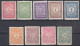 Yugoslavia Kingdom Porto 1921 Mi#53-61 I Mint Never Hinged - Unused Stamps