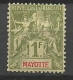 MAYOTTE N° 13 Aminci NEUF* CHARNIERE  / MH - Unused Stamps
