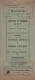 Prévoyance Et Solidarité Des PTT/Salle Du Patronage ROUEN/AG & Gd CONCERT/Les Grillons Rouennais/1933    PART325 - Programma's