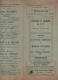 Prévoyance Et Solidarité Des PTT/Salle Du Patronage ROUEN/AG & Gd CONCERT/Les Grillons Rouennais/1933    PART325 - Programma's