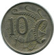 10 CENTS 1967 AUSTRALIA Coin #AR901.U - 10 Cents