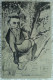 CPA ILLUSTRATEUR KISSA HESS 1909 1ère Série La Médecine - Caricature Humour Médecin Mi-homme Mi-animal Dans Un Arbre - Santé