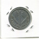 2 FRANCS 1943 FRANCIA FRANCE Moneda #AK672.E - 2 Francs