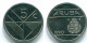 5 CENTS 1990 ARUBA (NIEDERLANDE NETHERLANDS) Nickel Koloniale Münze #S13619.D - Aruba