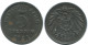 5 PFENNIG 1921 E ALEMANIA Moneda GERMANY #AE311.E - 5 Rentenpfennig & 5 Reichspfennig