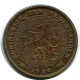 1/2 CENT 1938 NETHERLANDS Coin #AR960.U - 0.5 Centavos