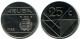 25 CENTS 1988 ARUBA Moneda (From BU Mint Set) #AH069.E - Aruba