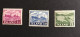 ISLAND 1950 1952 -  YT 230 231 NEUFS Sans Charnière MNH ** - 233  NEUF AVEC Trace Charnière MH * - Nuevos