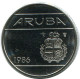 10 CENTS 1986 ARUBA Münze (From BU Mint Set) #AH076.D - Aruba