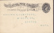 Canada Postal Stationery Ganzsache Entier Victoria PRIVATE Print AMES, HOLDEN CO'Y Of MONTREAL 1896 (2 Scans) - 1860-1899 Règne De Victoria