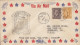 Canada Via Air Mail 1st First Official Flight VAL D'OR - SISCOE 1935 Cover Lettre Beaver Cachet (2 Scans) - Airmail