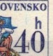 Tchécoslovaquie 1974 Mi 2230 (Yv 2075), Varieté, Position 27/2, Obliteré - Abarten Und Kuriositäten