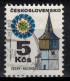 Tchécoslovaquie 1972 Mi 2081 (Yv 1921), Varieté Position 6/1, Obliteré - Plaatfouten En Curiosa