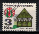 Tchécoslovaquie 1972 Mi 2080 (Yv 1920), Varieté Position 43/1, Obliteré - Plaatfouten En Curiosa