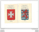 11 Carte Blasons Exposition Federale De Timbres Postes 1936 Congres De La F.i.p - Cartes Commémoratives