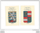 11 Carte Blasons Exposition Federale De Timbres Postes 1936 Congres De La F.i.p - Cartes Commémoratives