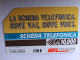 ITALIA  TELECOM ITALIA    LIRE 10.000  EUROCOINS ON CARD   USED    ** 13260** - Sonstige & Ohne Zuordnung