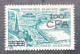 FRANCE COLONIE REUNION 1954 AIRMAIL PROTOTYPES OVERPRINT CFA CAT YVERT N. 53 - Usati