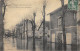 CPA 78 POISSY INONDATIONS 1910 BLANCHISSERIE QUENNET AVENUE DE MIGNEAUX - Inondations