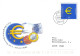 Entier Postal Avec Timbre Symbole Monétaire De L'euro Imprimé (2002, Yt 2062) - Umschläge - Gebraucht