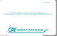 -CARTE-MAGNETIQUE-CREDIT AGRICOLE-Libre Service Bancaire-FACTICE-V°SANS BANDE MAGNETIQUE- Oberthur 03/91-TBE-RARE - Einmalgebrauch
