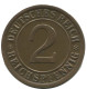 2 REICHSPFENNIG 1924 J GERMANY Coin #AD488.9.U - 2 Renten- & 2 Reichspfennig