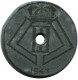 25 CENTIMES 1943 BÉLGICA BELGIUM Moneda #AW979.E - 25 Cent