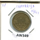 1 FRANC 1941 FRANCIA FRANCE Moneda #AW349.E - 1 Franc