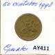 50 CENTAVOS 1998 GUATEMALA Coin #AY411.U - Guatemala