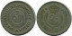 ½ DIRHAM / 50 FILS 1955 JORDAN Coin #AP066.U - Jordanie