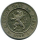 10 CENTIMES 1862 BELGIEN BELGIUM Münze #AZ133.1.D - 10 Centimes
