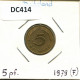 5 PFENNIG 1979 F BRD ALEMANIA Moneda GERMANY #DC414.E - 5 Pfennig