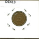 5 PFENNIG 1979 D BRD ALEMANIA Moneda GERMANY #DC413.E - 5 Pfennig