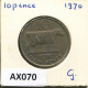 5 PENCE 1970 GUERNSEY Moneda #AX070.E - Guernesey
