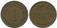 1 REICHSPFENNIG 1931 E DEUTSCHLAND Münze GERMANY #AE222.D - 1 Rentenpfennig & 1 Reichspfennig