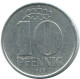 10 PFENNIG 1968 A DDR EAST GERMANY Coin #AE087.U - 10 Pfennig