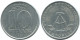 10 PFENNIG 1968 A DDR EAST GERMANY Coin #AE087.U - 10 Pfennig