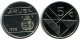 5 CENTS 1992 ARUBA Moneda (From BU Mint Set) #AH113.E - Aruba